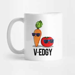 V-Edgy Cute Veggie Pun Mug